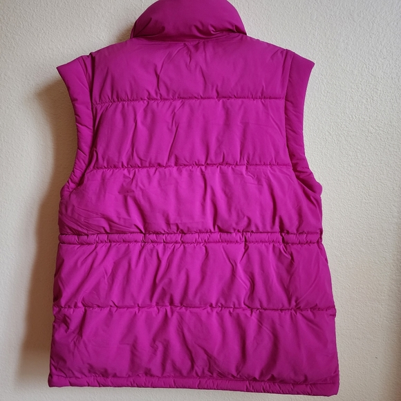Universal Thread Puffer Vest - Raspberry Pink Fuschia NWT - Picture 8 of 12